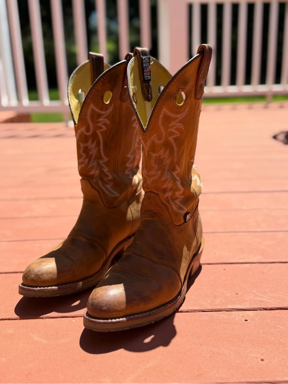 Double-H women’s Leather Cowboy Boots - Picture 2 of 13